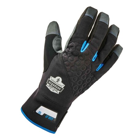 Ergodyne 817 Xl Black Reinforced Thermal Winter Work Gloves 17355